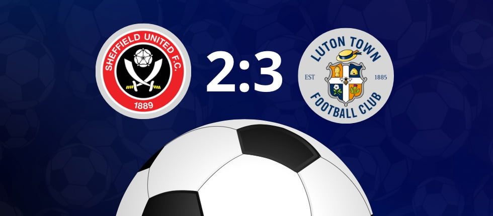 Sheffield United 2-3 Luton