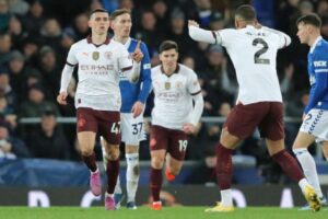 Phil Foden scored his ninth goal of the season for Manchester City