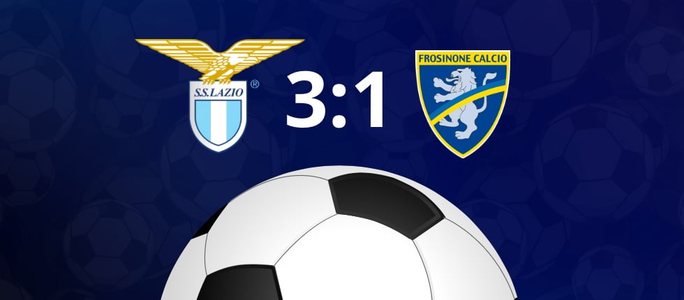 Lazio 3-1 Frosinone