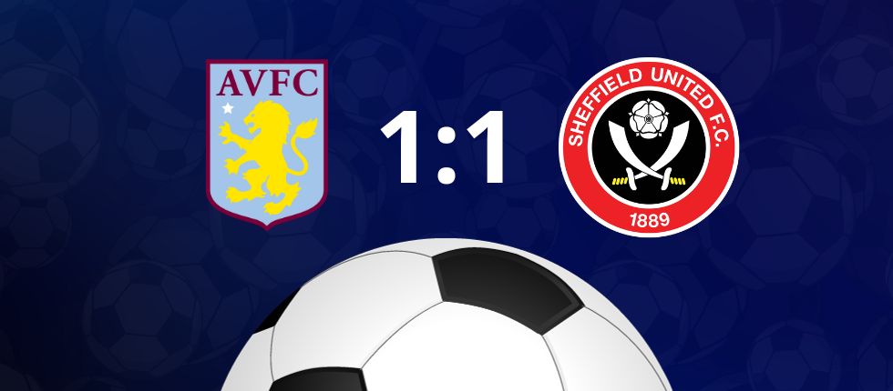 Aston Villa 1-1 Sheffield United