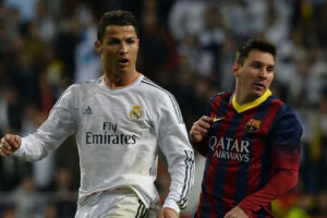 Messi and Ronaldo have a famous rivalry