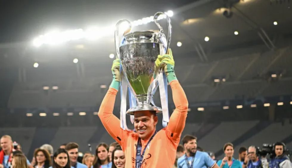 Ederson was brilliant in the Champions League final victory against Inter