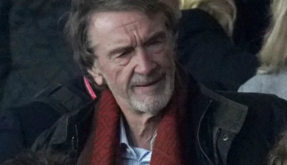 Sir Jim Ratcliffe took in his first match at Old Trafford