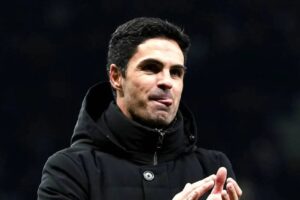 Arsenal manager Mikel Arteta