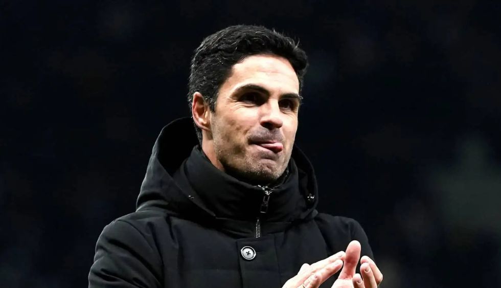 Arsenal manager Mikel Arteta