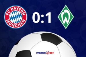 BAYERN MUNICH 0-1 WERDER BREMEN