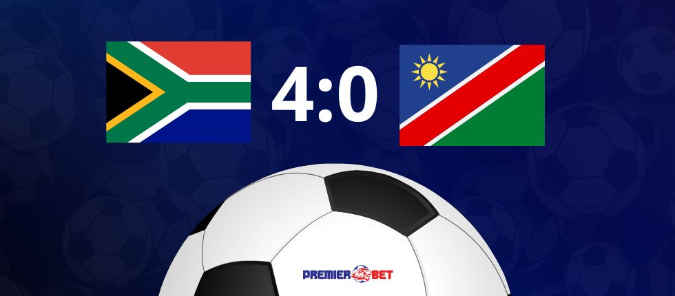 South Africa 4:0 Namibia