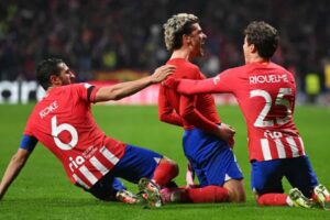 Antoine Griezmann decided the Copa del Rey Madrid derby