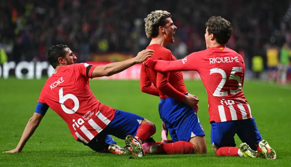 Antoine Griezmann decided the Copa del Rey Madrid derby