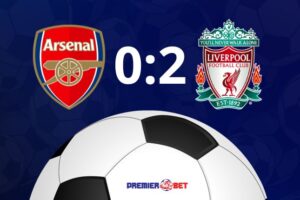 Arsenal 0-2 Liverpool