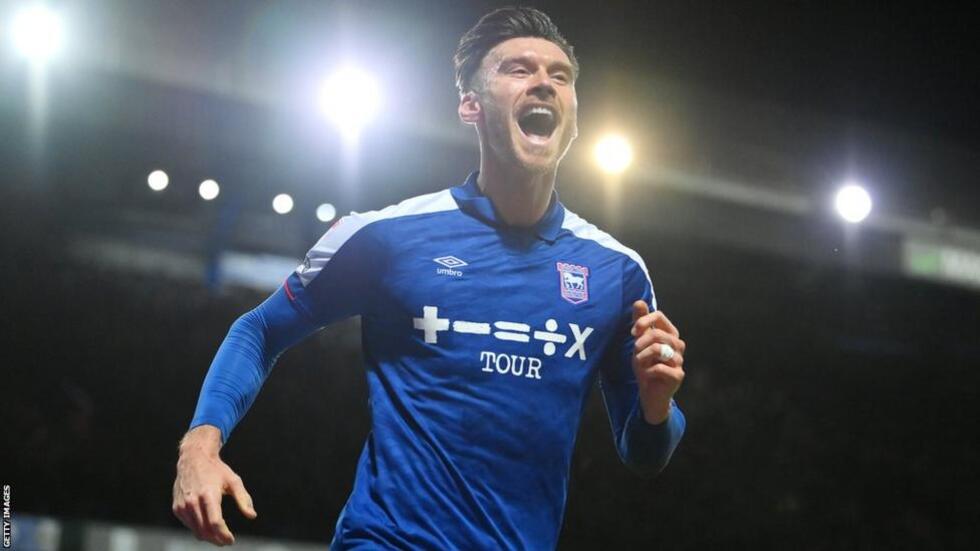 Kieffer Moore scored his fourth goal in five games since rejoining Ipswich on loan from Bournemouth