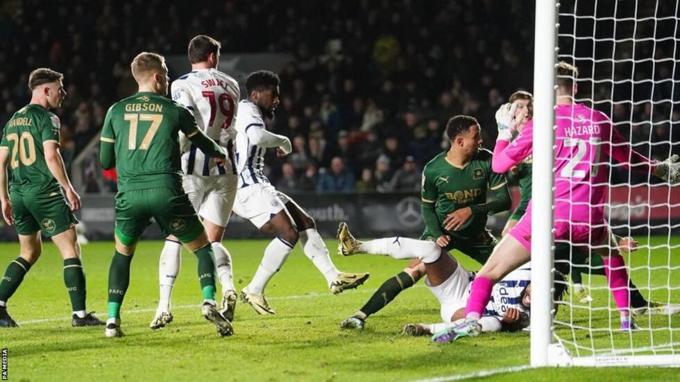 Cedric Kipre's goal was his second of the season for West Bromwich Albion