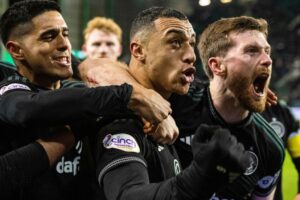 Adam Idah restored Celtic's title lead