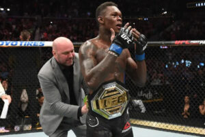 Adesanya is a two-time UFC middlweight Champion