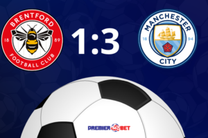 Brentford 1-3 Man City