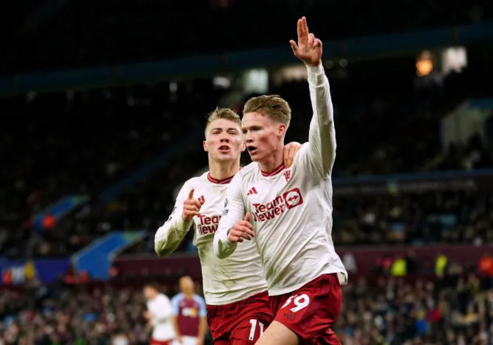 Scott McTominay kept Man Utd's top four hopes alive with a late winner at Aston Villa