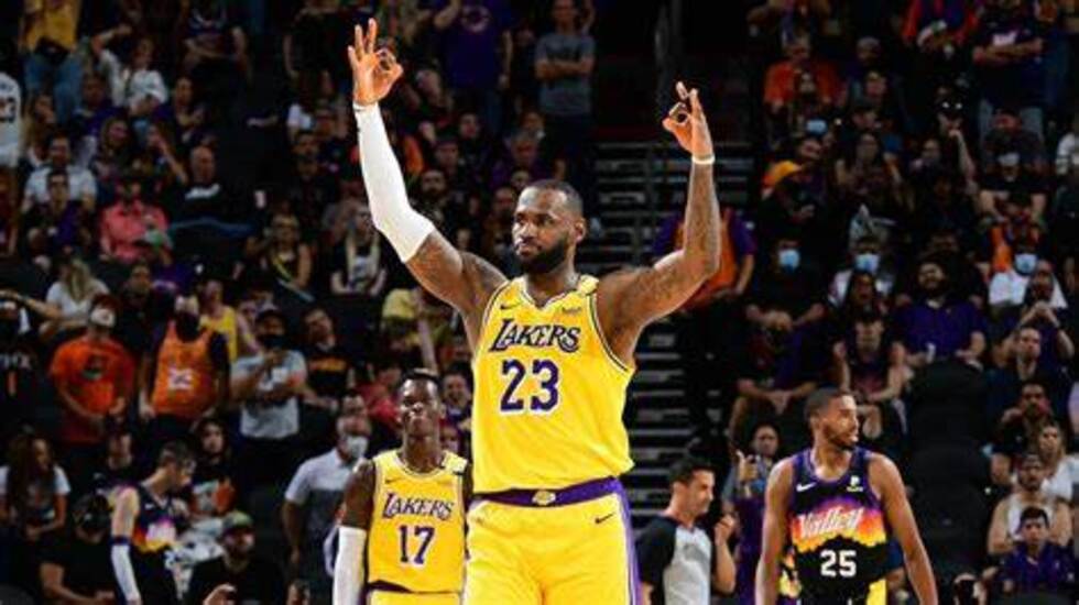 Lebron James Nikola Jokic NBA Denver Nuggets Los Angeles Lakers