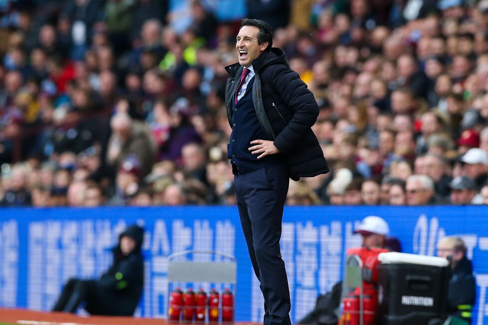 Unai Emery Aston Villa