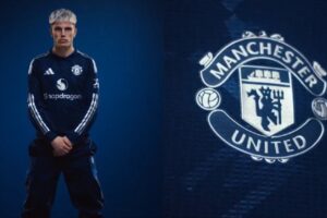 Manchester United Blue Away Kit