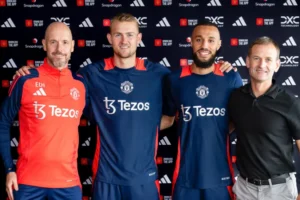 Matthijs de Ligt and Noussair Mazraoui