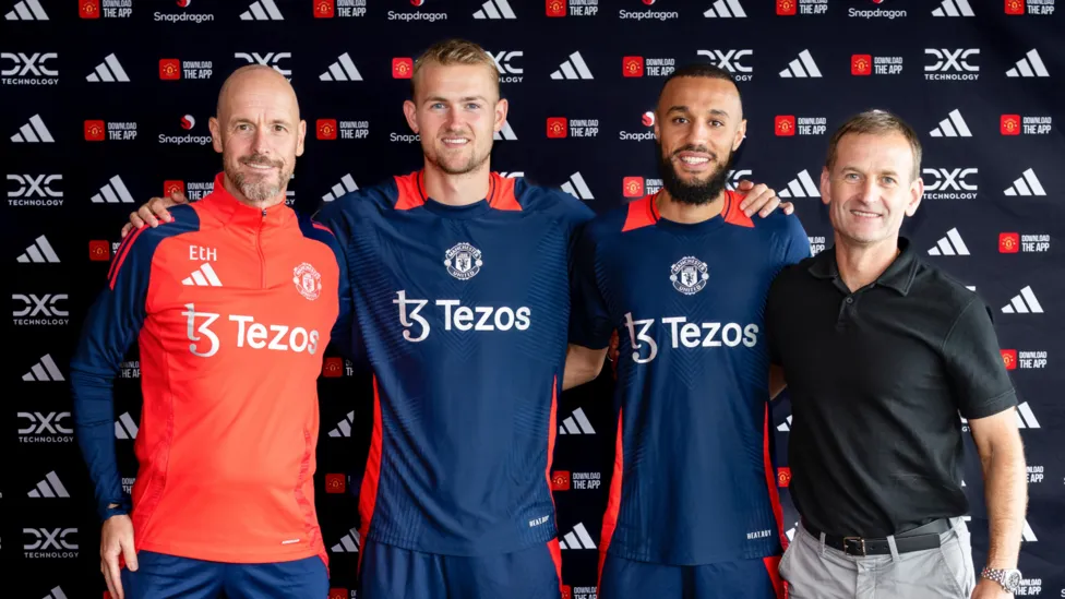 Matthijs de Ligt and Noussair Mazraoui