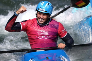 Joe Clarke comes back to claim silver in the kayak