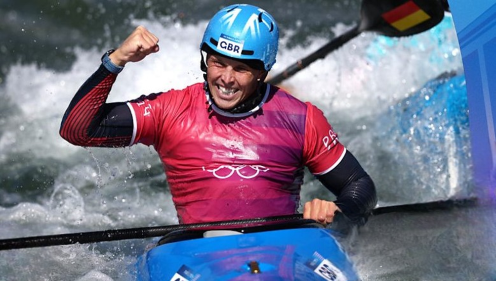 Joe Clarke comes back to claim silver in the kayak