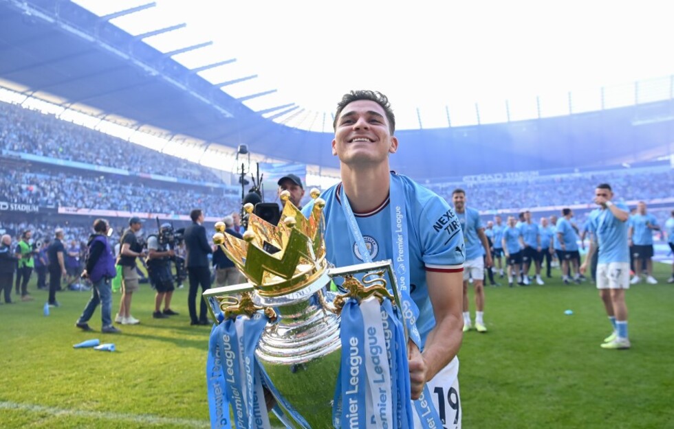 Julian Alvarez has a hugely impressive trophy haul after two and a half years at City